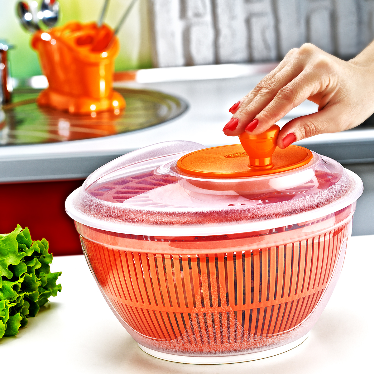 SG-230 SALAD SPINNER (4,75 LT.) - Plast Art